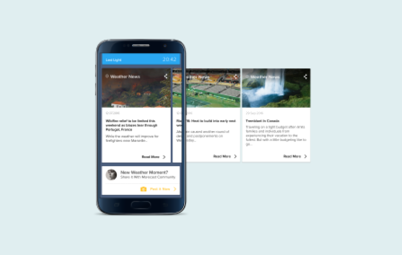 Morecast screenshot 1